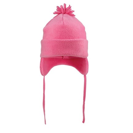 inder Fleece Wintermuts Met Pompoen 280 gr/m2 Roze acc. Roze