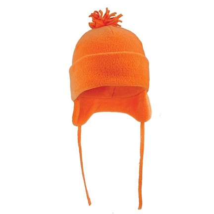 Fleece Wintermuts Met Pompoen 280 gr/m2 Oranjej acc. Oranje