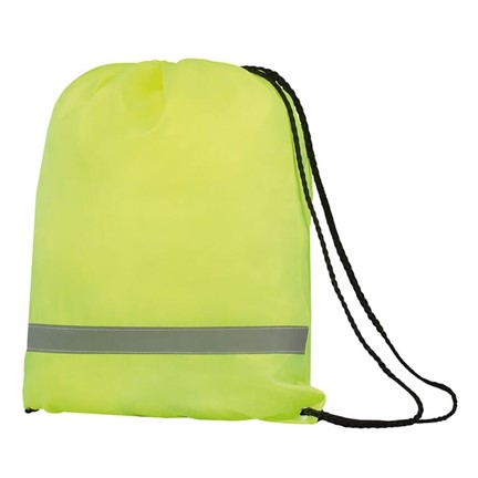 Reflecterende Promotas 34*42 cm Geel acc. Geel