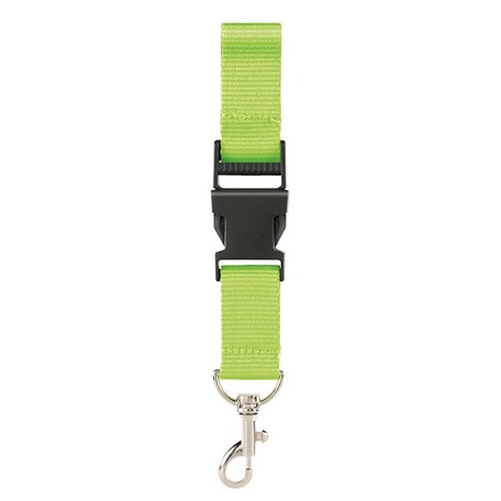 Neklint 2,5 cm met veiligheidssluiting Groen acc.Groen