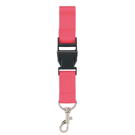 Neklint 2,5 cm met veiligheidssluiting Roze acc. Roze