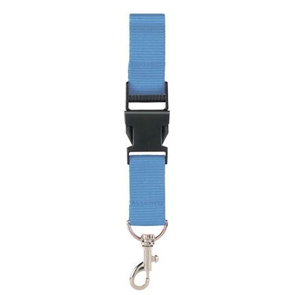 Neklint 2,5 cm met veiligheidss Licht Blauw acc. Licht Blauw