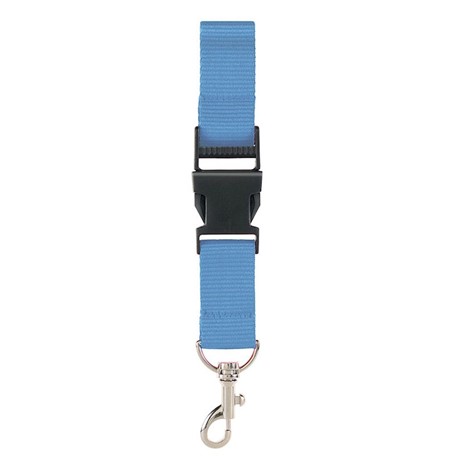 Neklint 2,5 cm met veiligheidss Licht Blauw acc. Licht Blauw