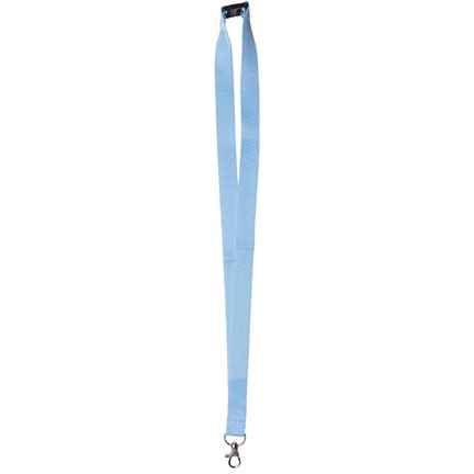 Neklint 2 cm met veiligheidssluiting Lichtblauw