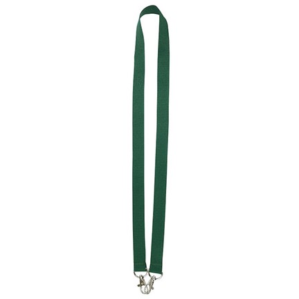 Neklint 2cm met twee haken Bottle Green acc. Bottle Gree