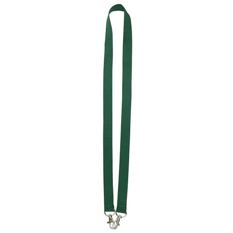 Neklint 2cm met twee haken Bottle Green acc. Bottle Gree