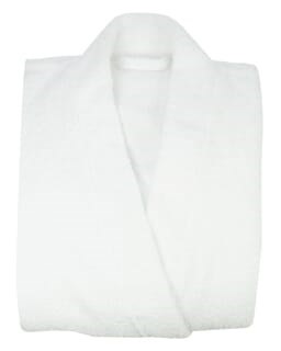 Sophie Muval Badjas Kimono Model 380 gr/m2 Wit S/M