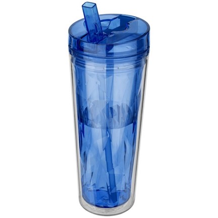 Hot en Cold Flip n Sip geometrische isolerende drinkfles