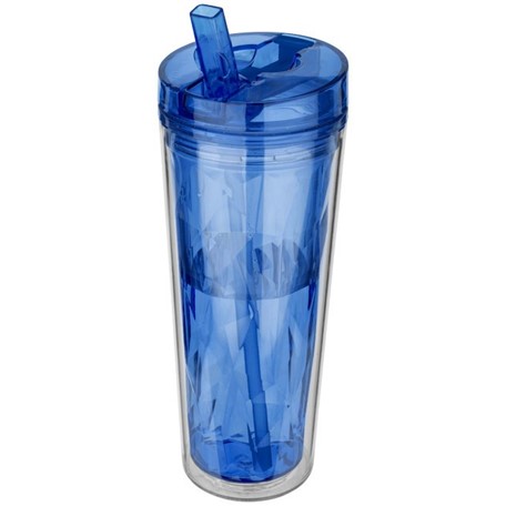 Hot en Cold Flip n Sip geometrische isolerende drinkfles