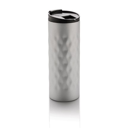 Geometric tumbler, zilver