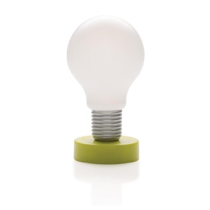Push lamp, groen