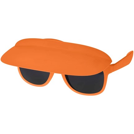 Miami zonnebril met zonneklep