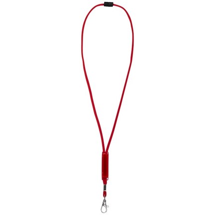 Landa lanyard met verschuifbare strip