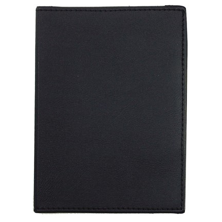 Paspoortmap Skai 13.2*9.7 cm Zwart acc. Zwart