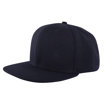 High Profile Cap Zwart