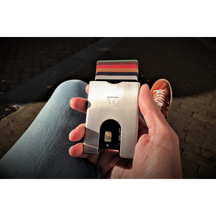 Walter Wallet Aluminium