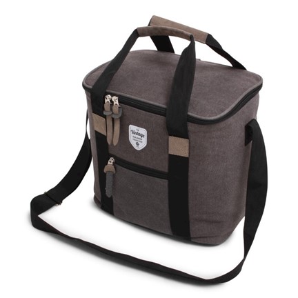 Vintage Canvas Coolerbag Grey