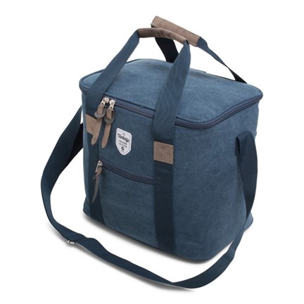 Vintage Canvas Coolerbag Blue