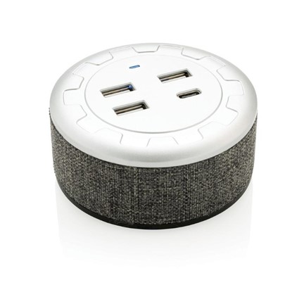 Vogue USB oplader, grijs