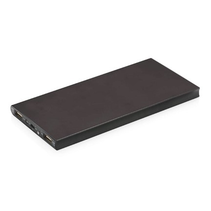 8.000 mAh powerbank, zwart