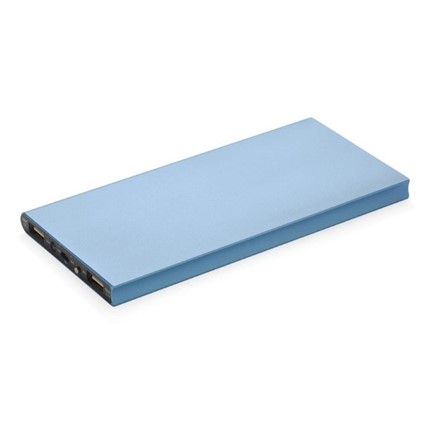 8.000 mAh powerbank, blauw