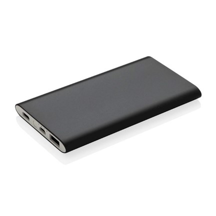 4.000 mAh type C powerbank, zwart