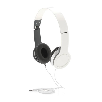 Basic hoofdtelefoon, wit