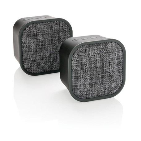 Draadloze duo speaker, zwart