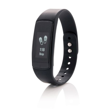 Activity tracker met touchscreen, zwart
