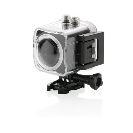 360 graden action camera, zwart