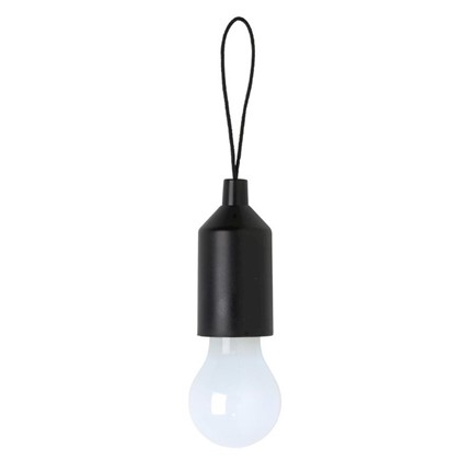 Pull lamp sleutelhanger, zwart