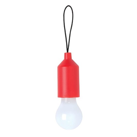 Pull lamp sleutelhanger, rood
