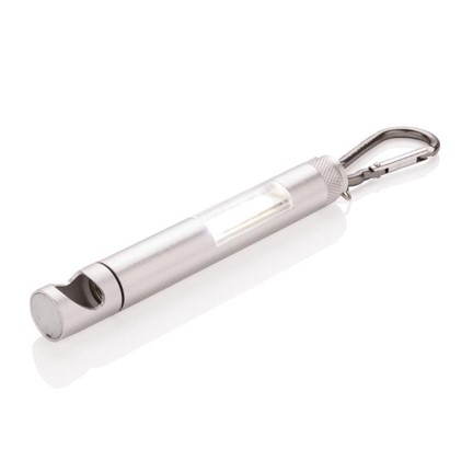 COB lamp met magneet en flesopener, grijs