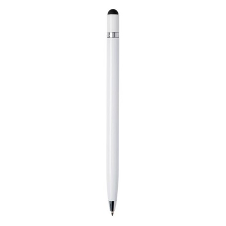 Simplistic metalen pen, wit