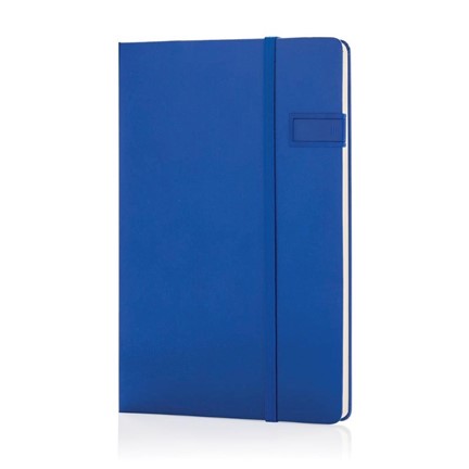 Data notitieboek met 4GB USB, blauw