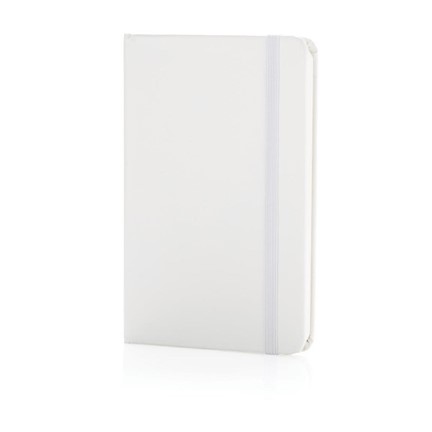 A6 hardcover notitieboek, wit