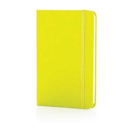 A6 hardcover notitieboek, limegroen