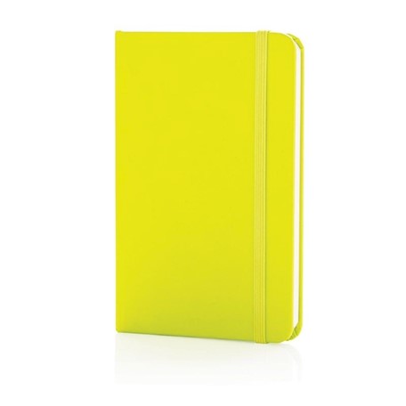 A6 hardcover notitieboek, limegroen