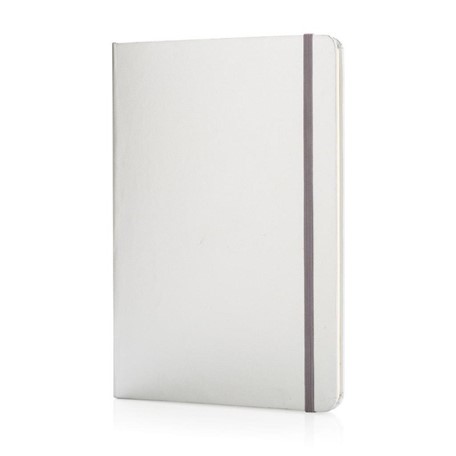A5 hardcover schetsboek, zilver