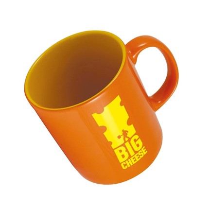 Pantone Matched Durham Glazed ColourCoat Mug Grijs