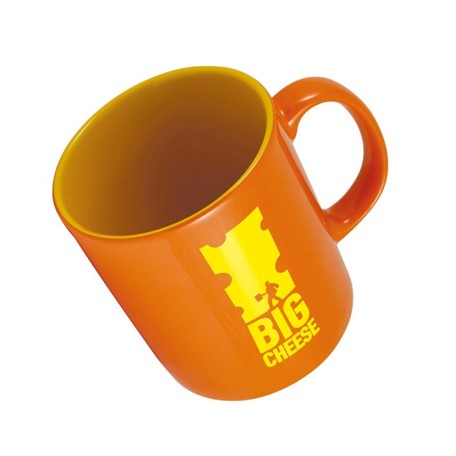 Pantone Matched Durham Glazed ColourCoat Mug Grijs
