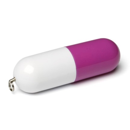 Capsule USB Flashdrive Geel