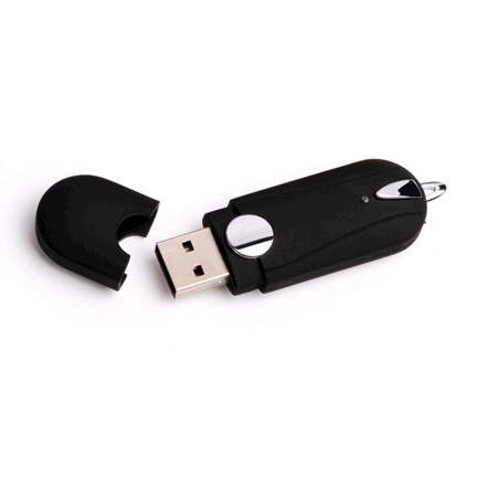 Rubber 2 USB FlashDrive Rood