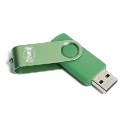 Twister Colour USB FlashDrive Rood 200c
