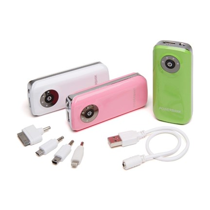 Torch Power Bank Zwart
