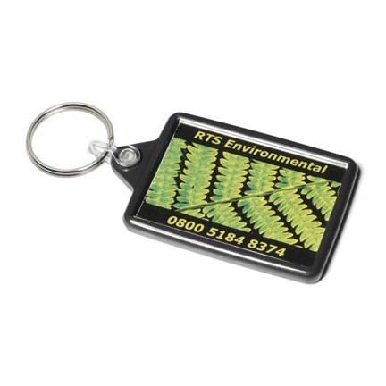 Acrylic Reclaim Keyfob 41x66mm - Grafiet