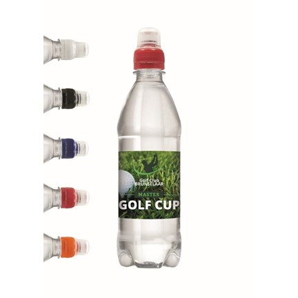 Bronwater 500 ml met sportdop