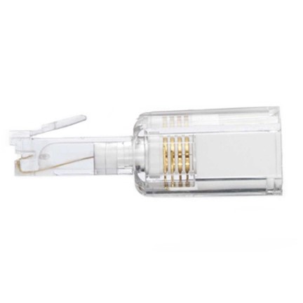 Untangler translucent white - clear plug
