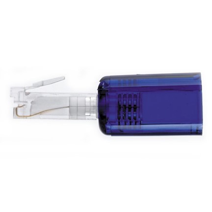 Untangler translucent blue - clear plug