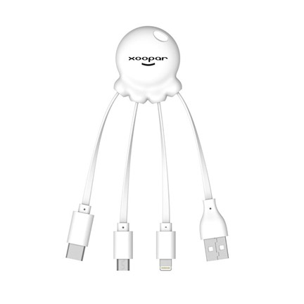 Xoopar Octopus 2 - white